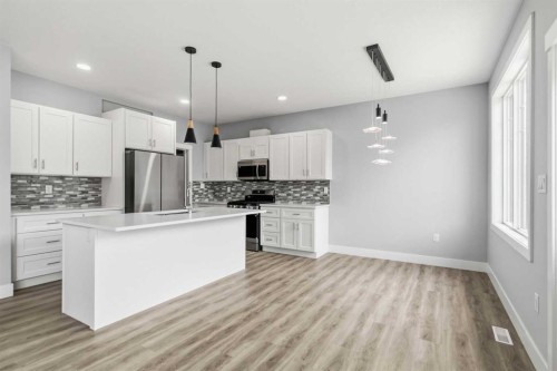 339 Killdeer Way, Fort Mcmurray, AB - Indoor Photo Showing Kitchen With Stainless Steel Kitchen With Upgraded Kitchen
