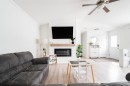 280 Caouette Crescent, Fort Mcmurray, AB  - Indoor Photo Showing Living Room With Fireplace 
