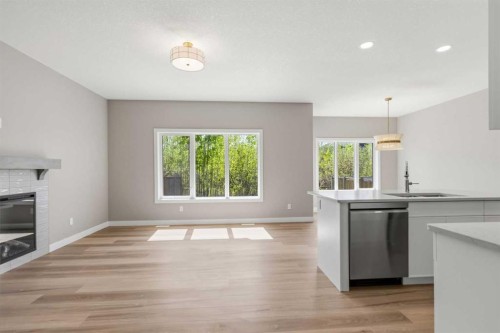 241 Warren Way, Fort Mcmurray, AB - Indoor With Fireplace