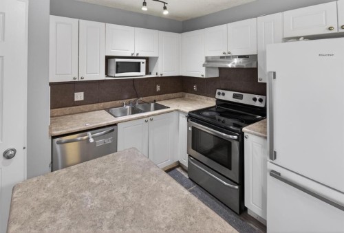 108 Kodiak Crescent, Fort Mcmurray, AB - Indoor Photo Showing Kitchen With Double Sink