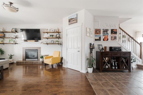 128 Coyote Crescent, Fort Mcmurray, AB - Indoor With Fireplace