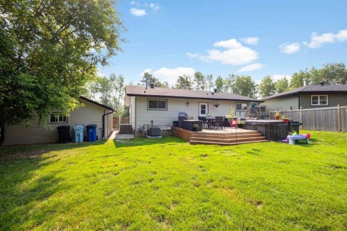 149 Ermine Crescent, Fort Mcmurray, AB - Outdoor With Deck Patio Veranda With Backyard With Exterior