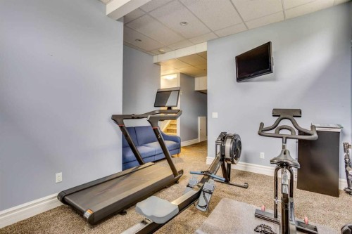 377 Walnut Crescent, Fort Mcmurray, AB - Indoor Photo Showing Gym Room