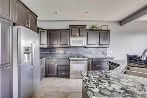 377 Walnut Crescent, Fort Mcmurray, AB - Indoor Photo Showing Kitchen With Double Sink With Upgraded Kitchen