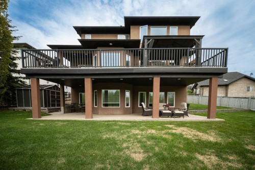 180 Lindstrom Crescent, Fort Mcmurray, AB - Outdoor With Deck Patio Veranda