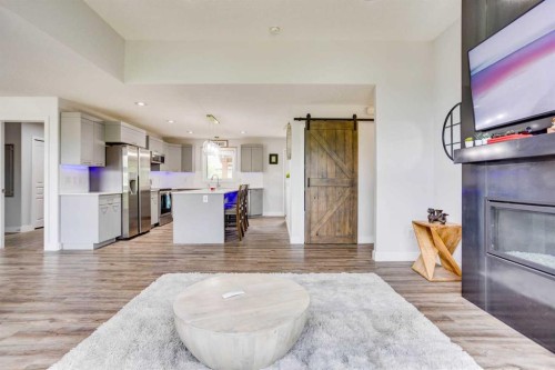7313 Hughes Avenue, Fort Mcmurray, AB - Indoor With Fireplace