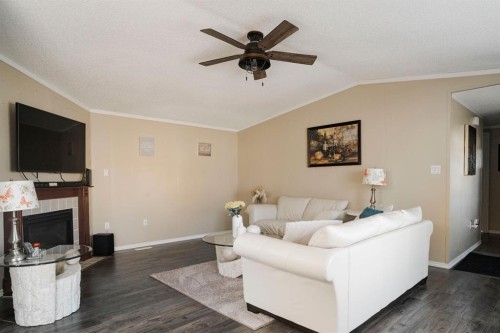 164 Balsam Way, Fort Mcmurray, AB - Indoor Photo Showing Living Room With Fireplace