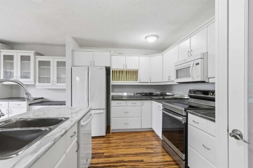 202 Bird Crescent, Fort Mcmurray, AB - Indoor Photo Showing Kitchen With Double Sink