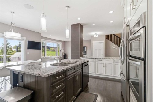 112 Dixon Road, Fort Mcmurray, AB - Indoor Photo Showing Kitchen With Double Sink With Upgraded Kitchen