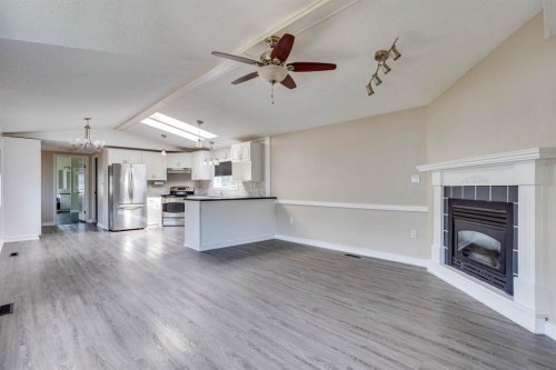 132 Gregoire Crescent, Fort Mcmurray, AB - Indoor With Fireplace