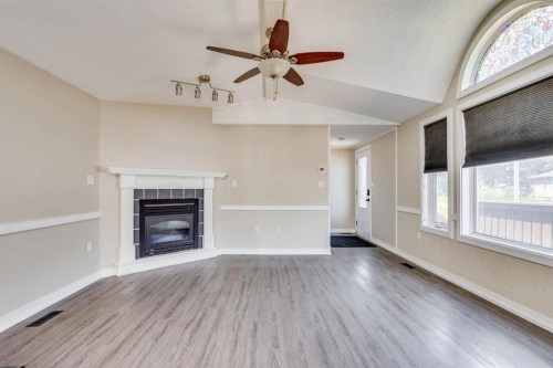 132 Gregoire Crescent, Fort Mcmurray, AB - Indoor With Fireplace
