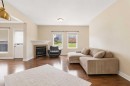 132 Crane Rise, Fort Mcmurray, AB  - Indoor Photo Showing Living Room With Fireplace 