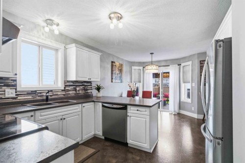 249 Fox Crescent, Fort Mcmurray, AB - Indoor Photo Showing Kitchen With Double Sink