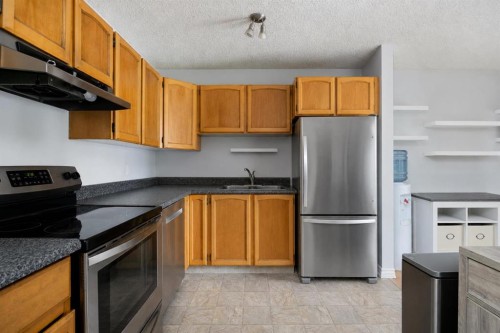 122 Bird Crescent, Fort Mcmurray, AB - Indoor Photo Showing Kitchen With Double Sink