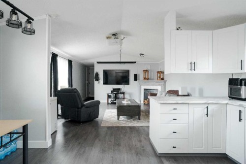161 Harpe Way, Fort Mcmurray, AB - Indoor With Fireplace