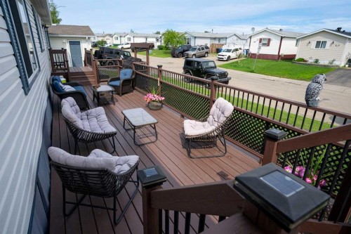 161 Harpe Way, Fort Mcmurray, AB - Outdoor With Deck Patio Veranda With Exterior