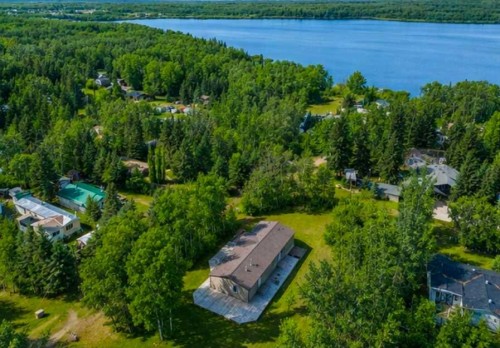324 Evergreen Road, Rural Athabasca County, AB - Outdoor With Body Of Water With View