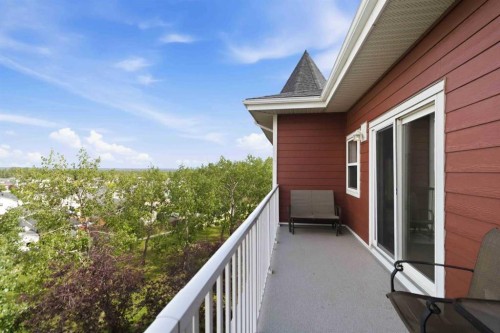 406-253 Gregoire Drive, Fort Mcmurray, AB - Outdoor With Balcony With Exterior