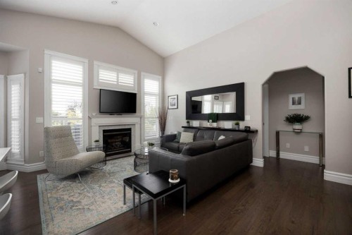 188 Pinnacle Place, Fort Mcmurray, AB - Indoor Photo Showing Living Room With Fireplace