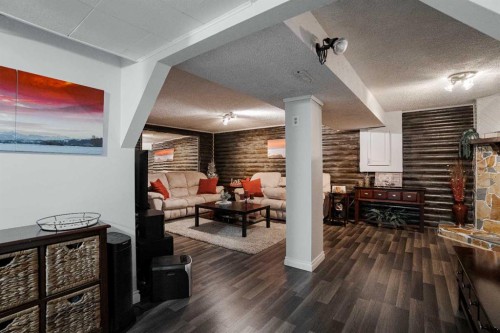 114 Hilltop Crescent, Fort Mcmurray, AB - Indoor With Fireplace