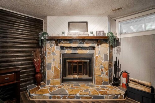 114 Hilltop Crescent, Fort Mcmurray, AB - Indoor With Fireplace