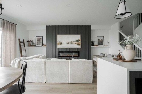 123 Athabasca Crescent, Fort Mcmurray, AB - Indoor With Fireplace