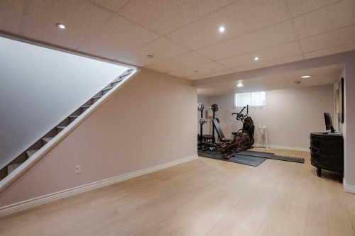 108 Norbasca Bay, Fort Mcmurray, AB - Indoor Photo Showing Gym Room