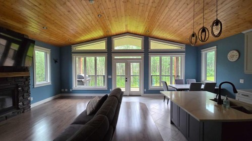 183069 Hwy 663, Boyle, AB - Indoor With Fireplace