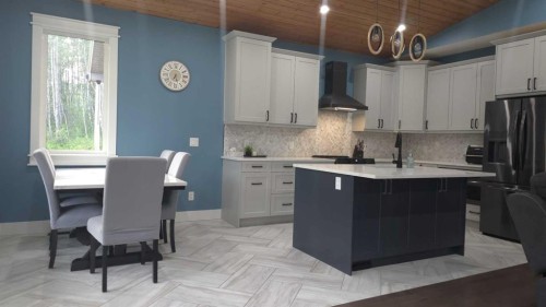 183069 Hwy 663, Boyle, AB - Indoor Photo Showing Kitchen With Upgraded Kitchen