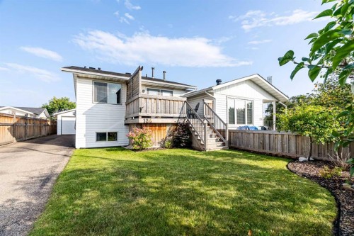 128 Cornwall Drive, Fort Mcmurray, AB - Outdoor With Deck Patio Veranda