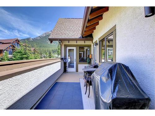 406-701 Benchlands Trail, Canmore, AB - Outdoor With Deck Patio Veranda With Exterior