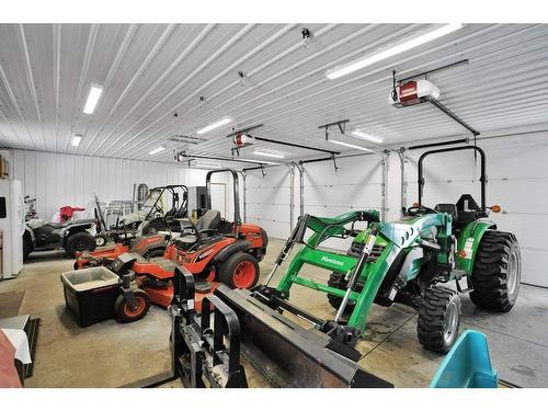 28125 Hwy 587, Rural Red Deer County, AB - Indoor Photo Showing Garage