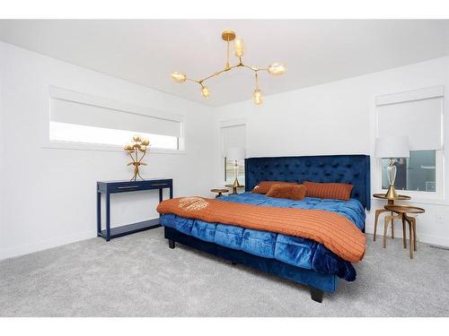 4191 Ryders Ridge Boulevard, Sylvan Lake, AB - Indoor Photo Showing Bedroom