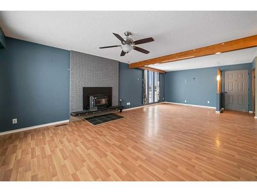 45466 Range Road 180, Rural Camrose County, AB - Indoor With Fireplace