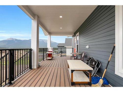 320 Elizabeth Avenue, Nordegg, AB - Outdoor With Deck Patio Veranda With Exterior