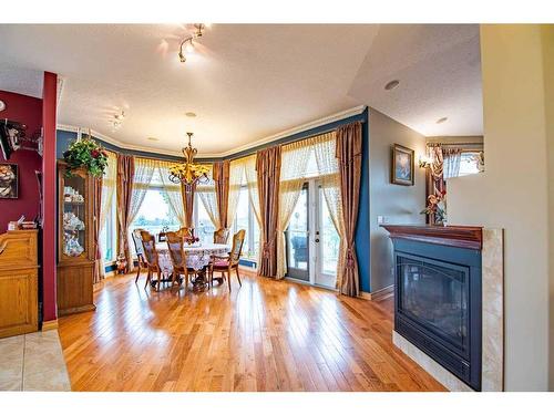 36075 Rr 281, Rural Red Deer County, AB - Indoor With Fireplace