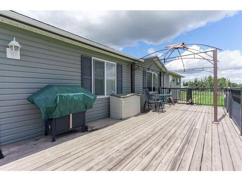 43049 Range Road 214, Rural Camrose County, AB - Outdoor With Deck Patio Veranda With Exterior