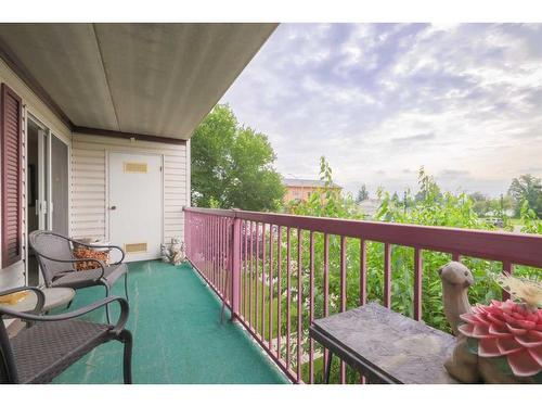 212-5020 49 Street, Rocky Mountain House, AB - Outdoor With Balcony With Exterior