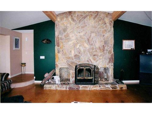 242044A Range Road 224, Rural Wheatland County, AB - Indoor With Fireplace