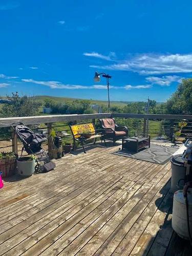 43365 Hwy 881, Hardisty, AB - Outdoor With Deck Patio Veranda With View