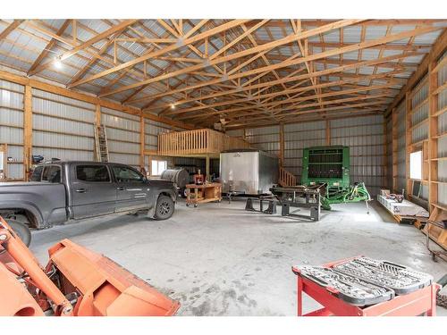 36241 Range Road 20, Rural Red Deer County, AB - Indoor Photo Showing Garage