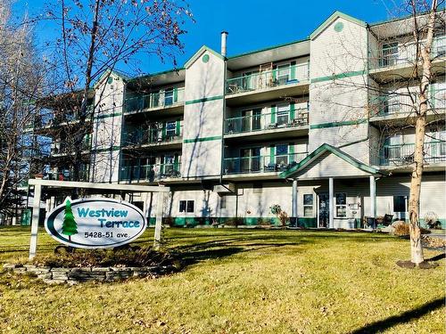 206-5428 51 Avenue, Rocky Mountain House, AB - Outdoor With Balcony