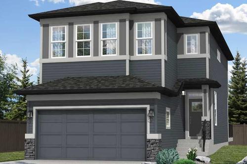 61 Belmont Park Sw, Calgary, AB - Outdoor With Facade