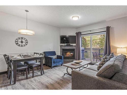 326-901 Mountain Street, Canmore, AB - Indoor With Fireplace