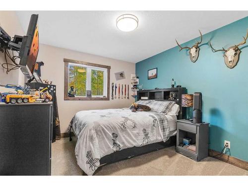424021 Range Road 14A, Rural Ponoka County, AB - Indoor Photo Showing Bedroom