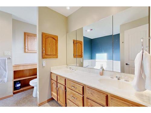 1323 596 Highway, Rural Red Deer County, AB - Indoor Photo Showing Bathroom