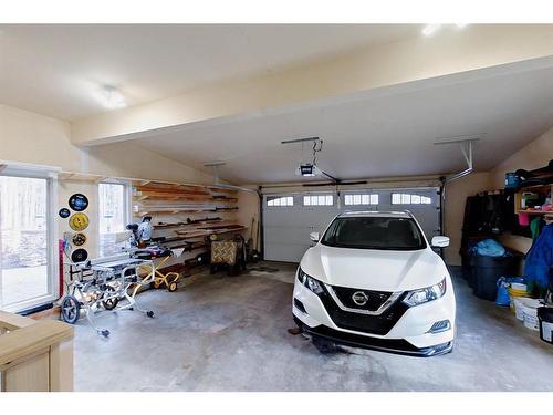 1323 596 Highway, Rural Red Deer County, AB - Indoor Photo Showing Garage