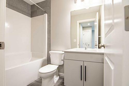 21 Lake Street, Rural Red Deer County, AB - Indoor Photo Showing Bathroom