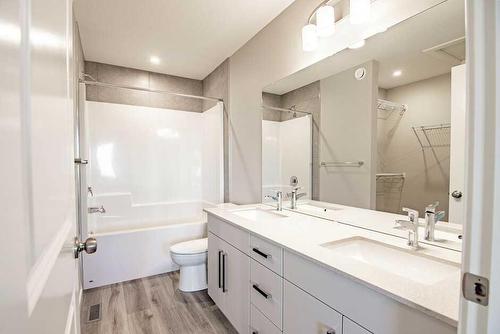 21 Lake Street, Rural Red Deer County, AB - Indoor Photo Showing Bathroom