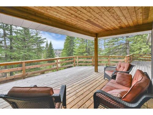 105 Meadow Drive, Rural Clearwater County, AB - Outdoor With Deck Patio Veranda With Exterior